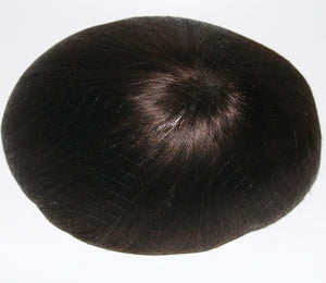 Black Color, Human Hair Wigs For Men
