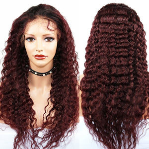 Deep Wave, Human Hair Wigs For Women