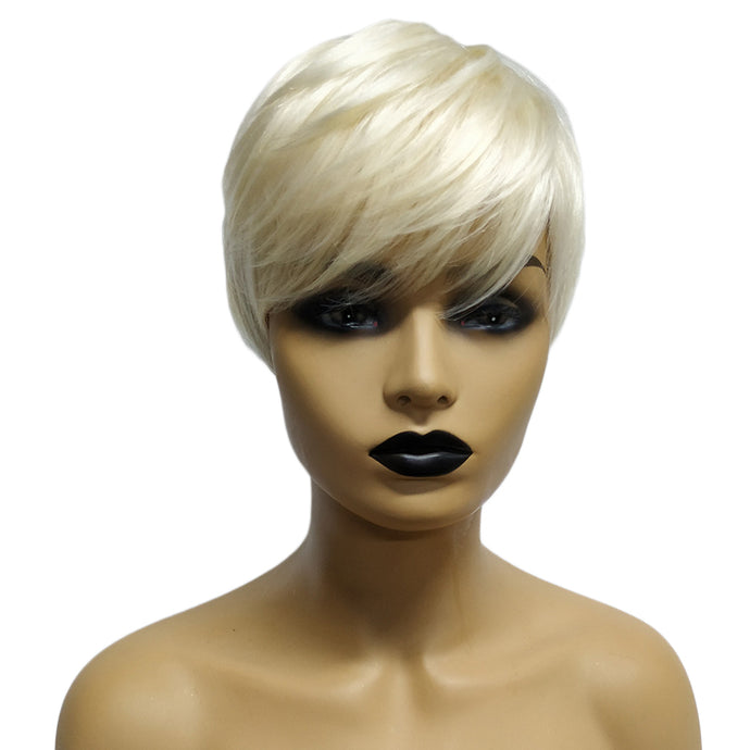 Short-Haired Synthetic Women Wigs
