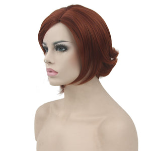 Short-Haired Synthetic Women Wigs