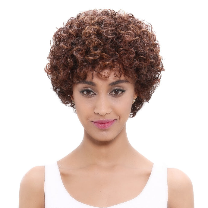 Curly, Human Hair Wigs For Women