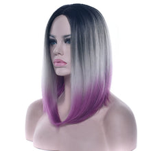 Load image into Gallery viewer, Pink Ombre, Synthetic Hair Wigs For Women
