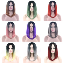 Load image into Gallery viewer, Pink Ombre, Synthetic Hair Wigs For Women