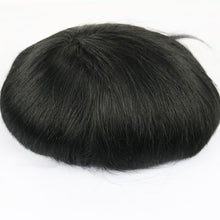 Load image into Gallery viewer, Black Color, Human Hair Wigs For Men