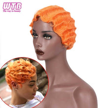 Load image into Gallery viewer, Black Wavy, Synthetic Hair Wigs For Women