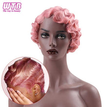 Load image into Gallery viewer, Black Wavy, Synthetic Hair Wigs For Women