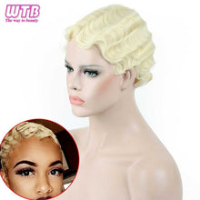 Load image into Gallery viewer, Black Wavy, Synthetic Hair Wigs For Women