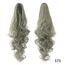 Load image into Gallery viewer, Curly Short Claw Ponytails Synthetic Hair My Little Pony Tail Clip In Hair Extensions Horse Chignon Hairpieces for Hair