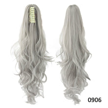Load image into Gallery viewer, Curly Short Claw Ponytails Synthetic Hair My Little Pony Tail Clip In Hair Extensions Horse Chignon Hairpieces for Hair