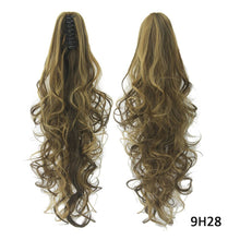 Load image into Gallery viewer, Curly Short Claw Ponytails Synthetic Hair My Little Pony Tail Clip In Hair Extensions Horse Chignon Hairpieces for Hair